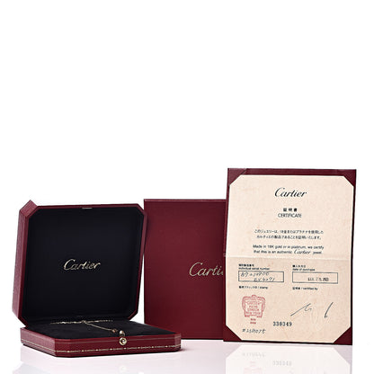 Cartier 18K Yellow Gold LOVE Drop Necklace 7 of 7