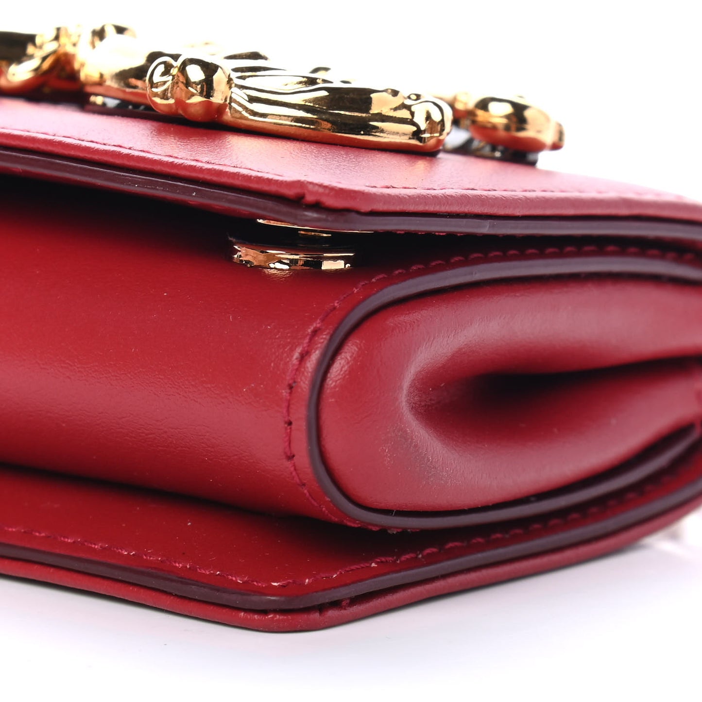 Nappa DG Girls Shoulder Bag Red