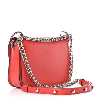 Prada Glace Calfskin Arcade Crossbody Bag Lacca 3 of 10