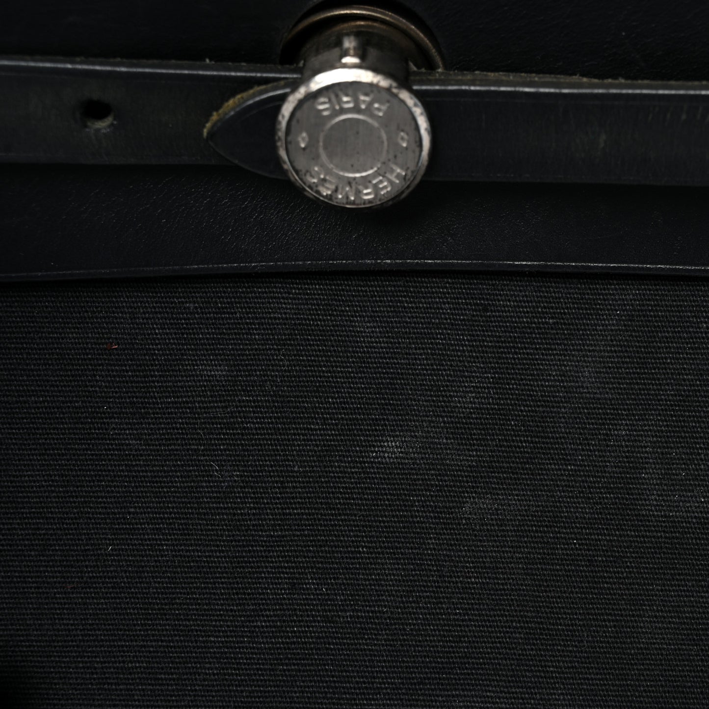 Toile Vache Calfskin Herbag 39 MM Black
