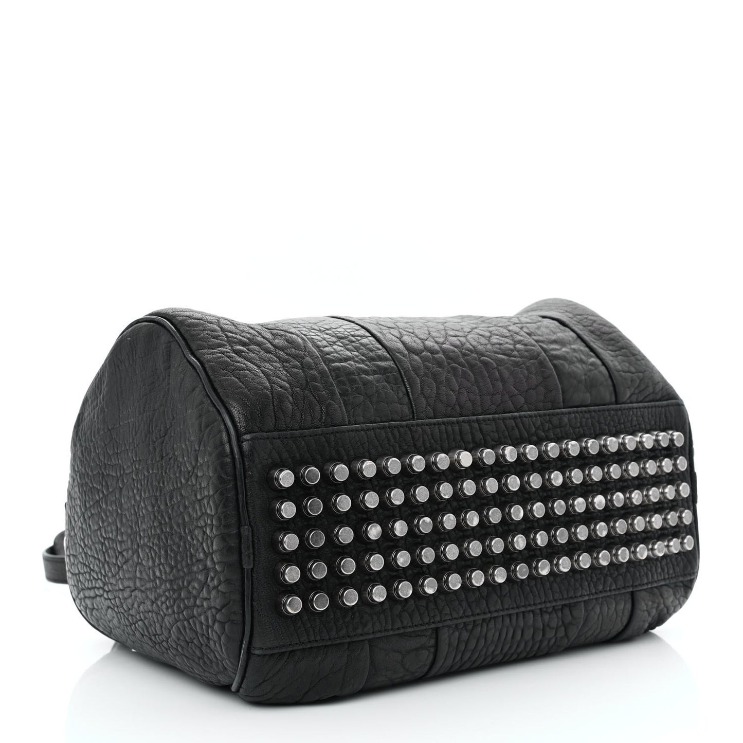 Pebbled Lambskin Rocco Black Nickel Hardware
