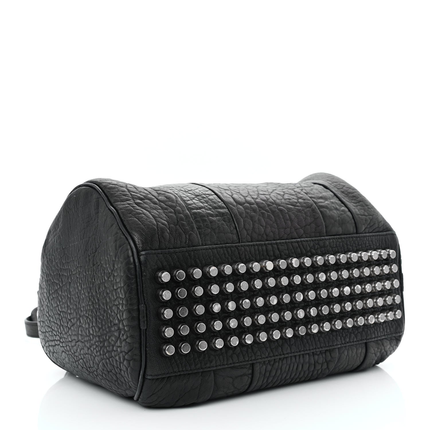 Alexander Wang Pebbled Lambskin Rocco Black Nickel Hardware 4 of 10