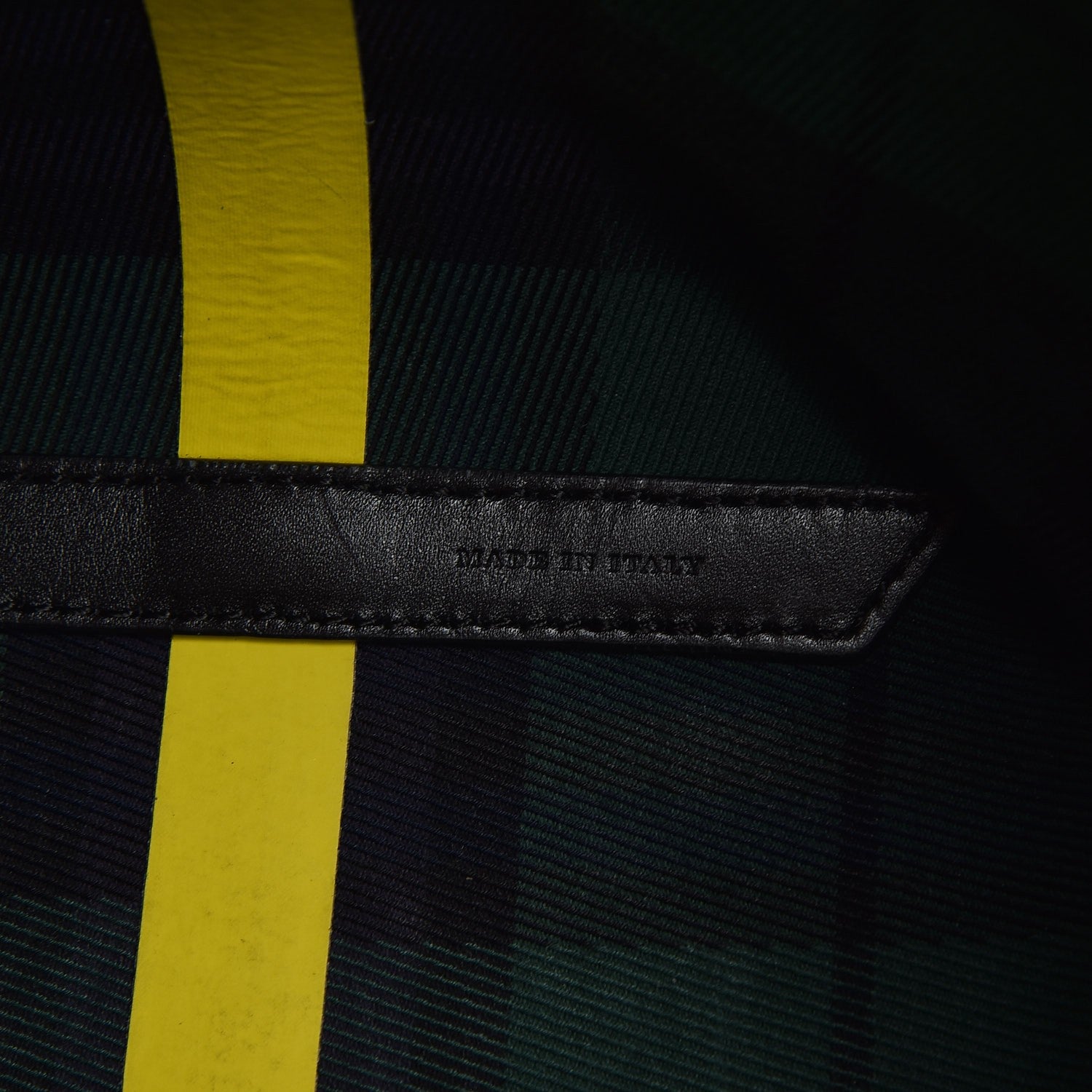 Burberry Vintage Check Medium The Giant Reversible Tote Racing Green Cobalt Blue 7 of 12