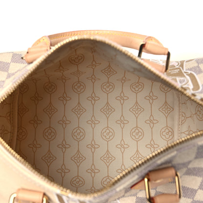 Louis Vuitton Damier Azur Nautical Speedy Bandouliere 25 5 of 10