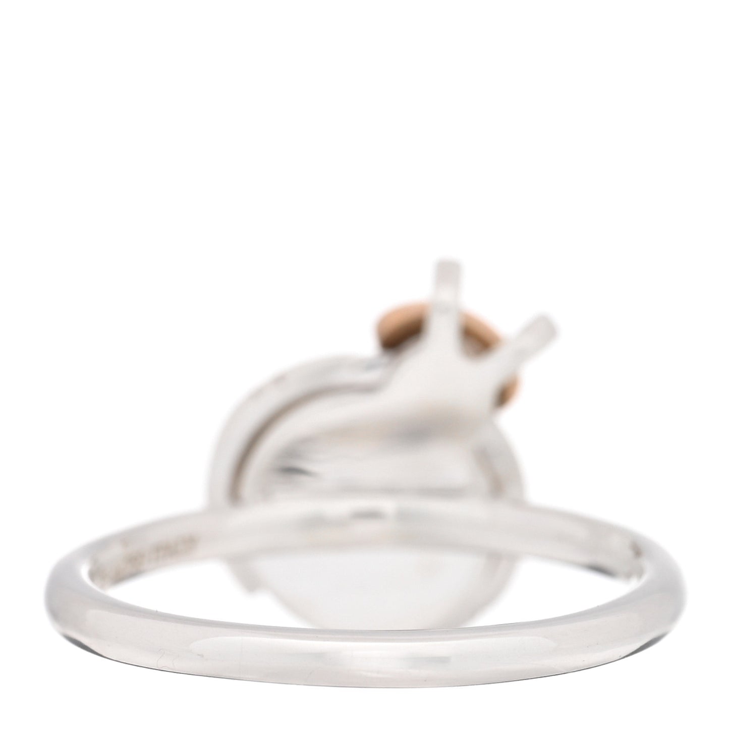 Sterling Silver 18K Rose Gold Return to Tiffany Love Bugs Ladybug Ring 52 6