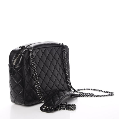 Chanel Lambskin Plexiglass Evening Art Camera Case Black 3 of 9