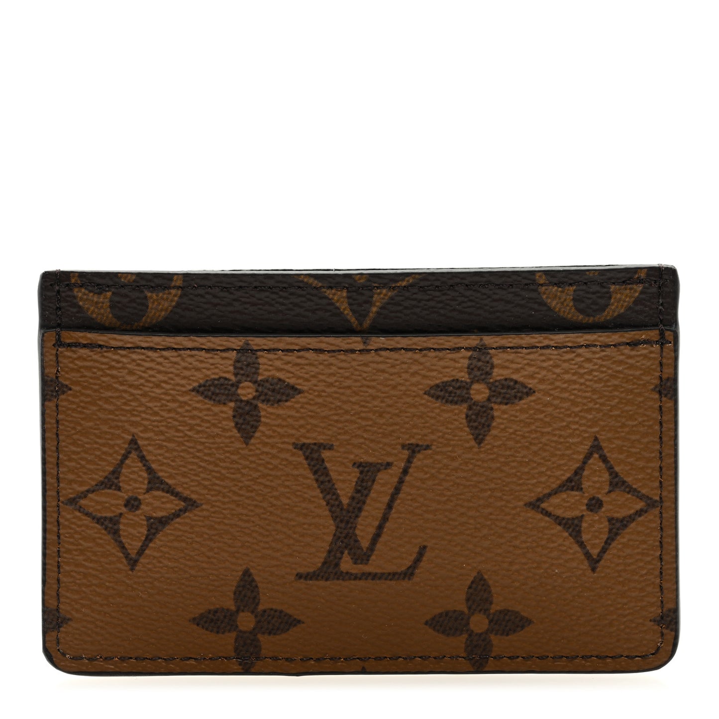 Reverse Monogram Card Holder