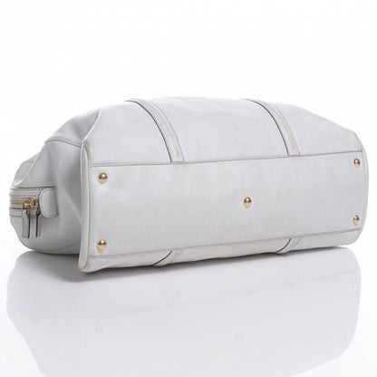 Gucci Leather Britt Large Boston White 5 of 13