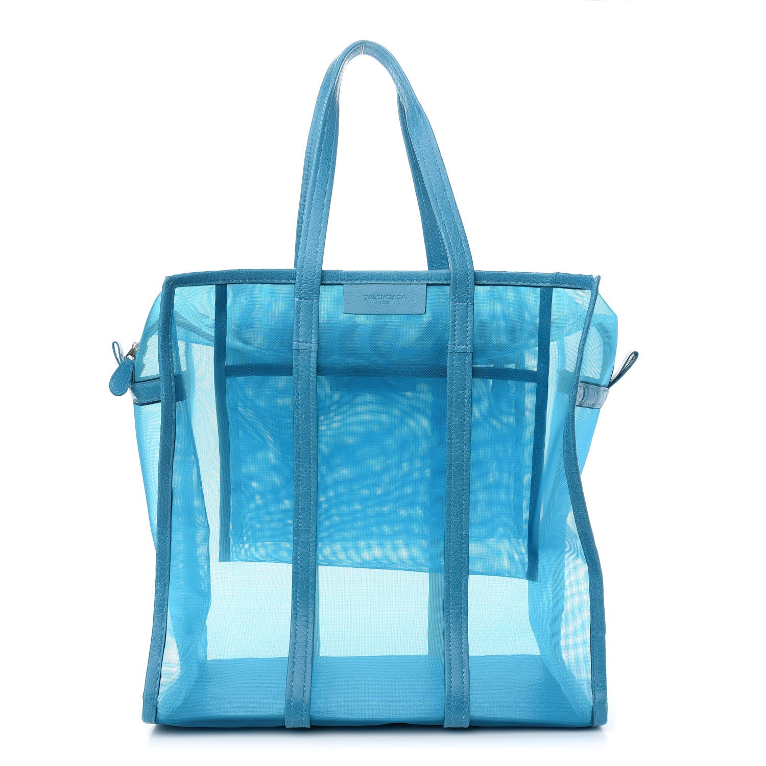 Balenciaga Mesh Medium Bazar Shopper Tote Blue 1 of 13