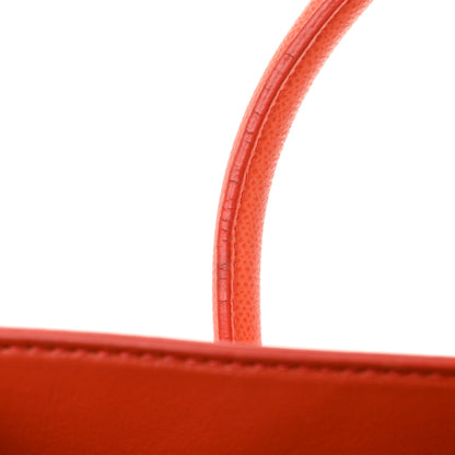 Celine Grained Calfskin Medium Phantom Luggage Coral 20 of 20