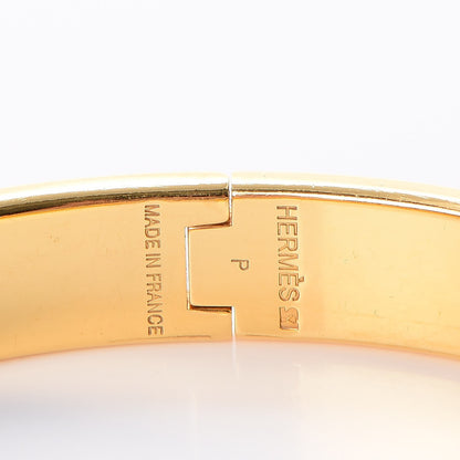 Hermes Enamel Narrow Clic Clac H Bracelet GM Black 4 of 6