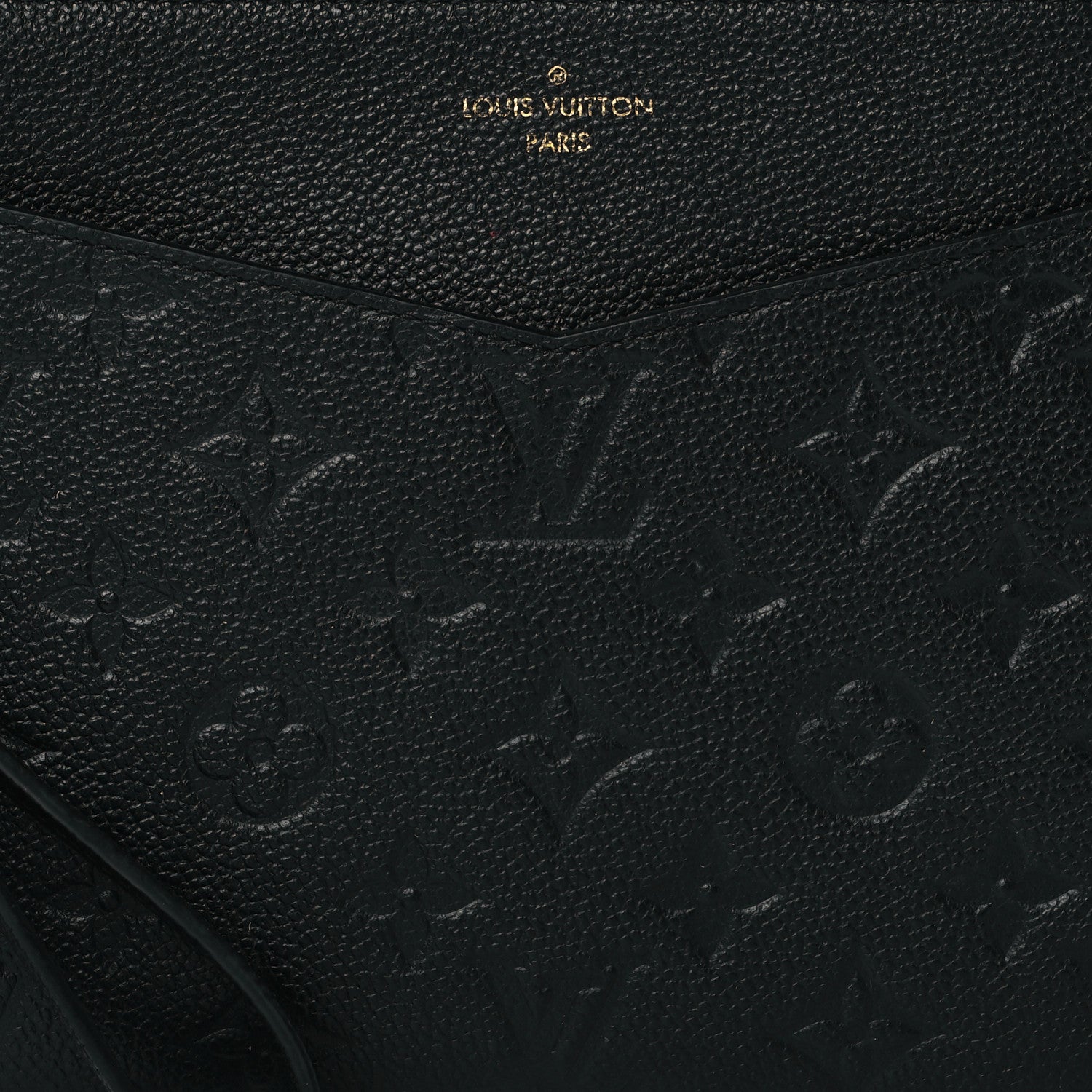 Louis Vuitton Empreinte Pochette Melanie MM Black 7 of 7