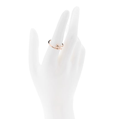 Cartier 18K Pink Gold Small Juste Un Clou Ring 55 7.25 2 of 5