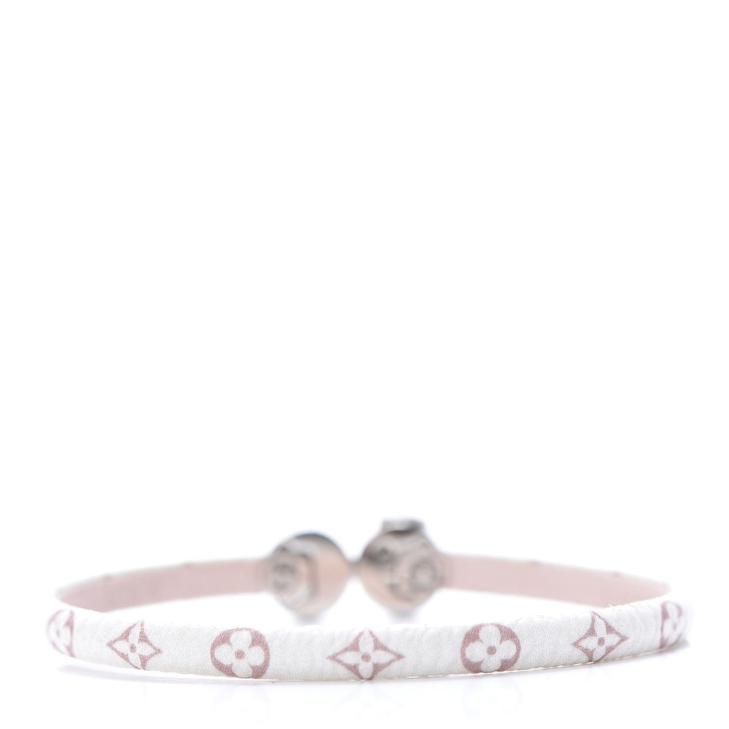 Monogram Mini Historic Bracelet 19 White