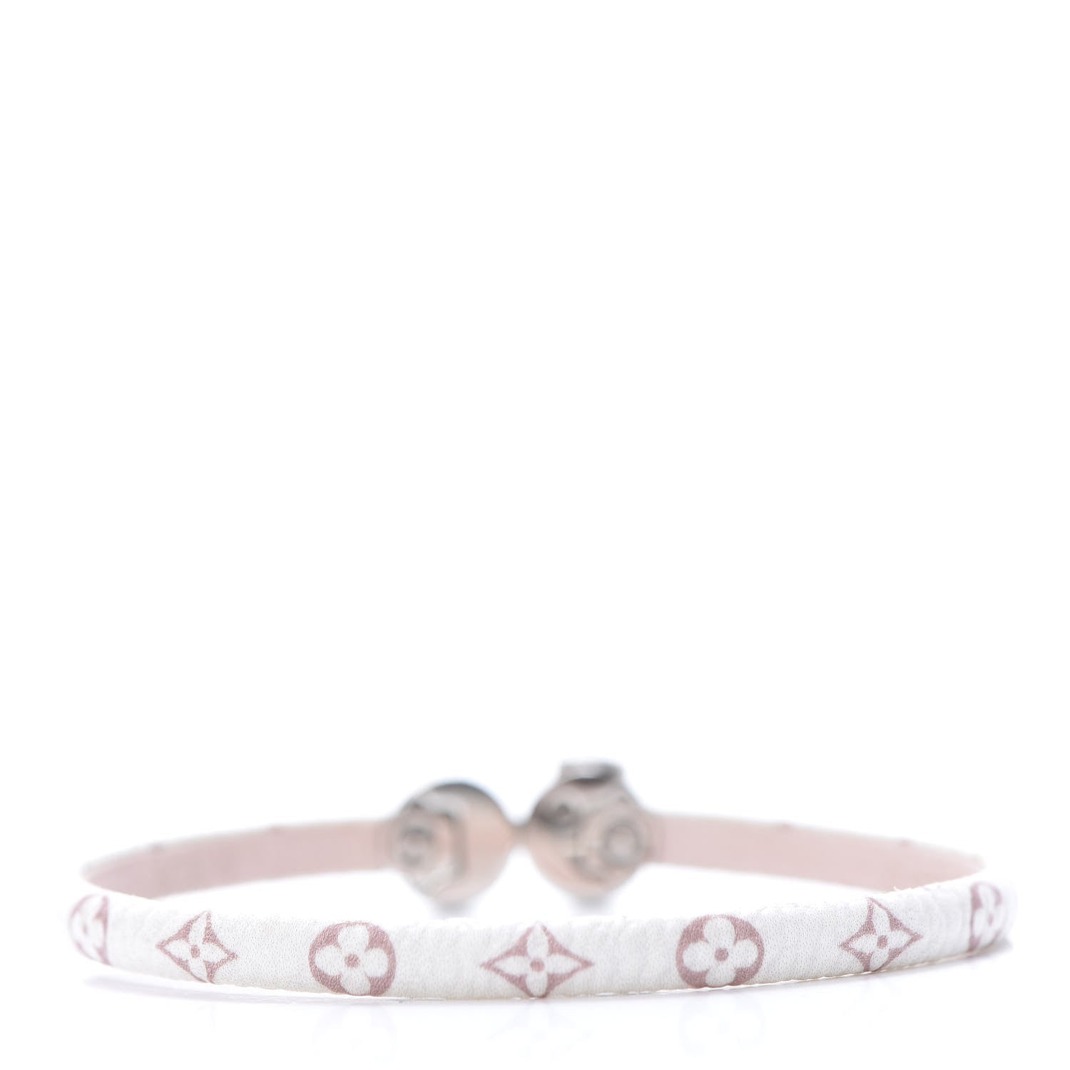 Louis Vuitton Monogram Mini Historic Bracelet 19 White 3 of 6