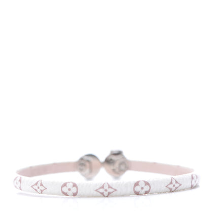 Louis Vuitton Monogram Mini Historic Bracelet 19 White 3 of 6