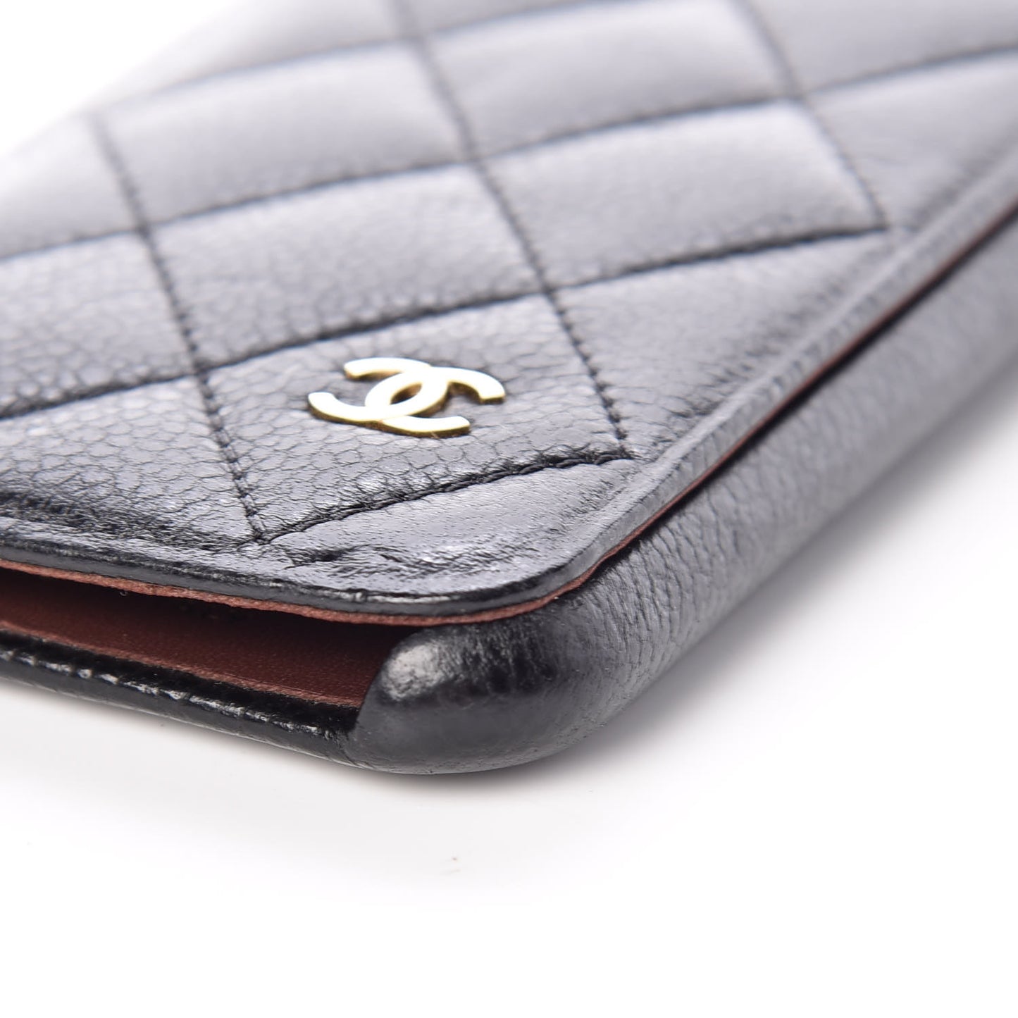 Caviar Quilted iPhone X Case Black