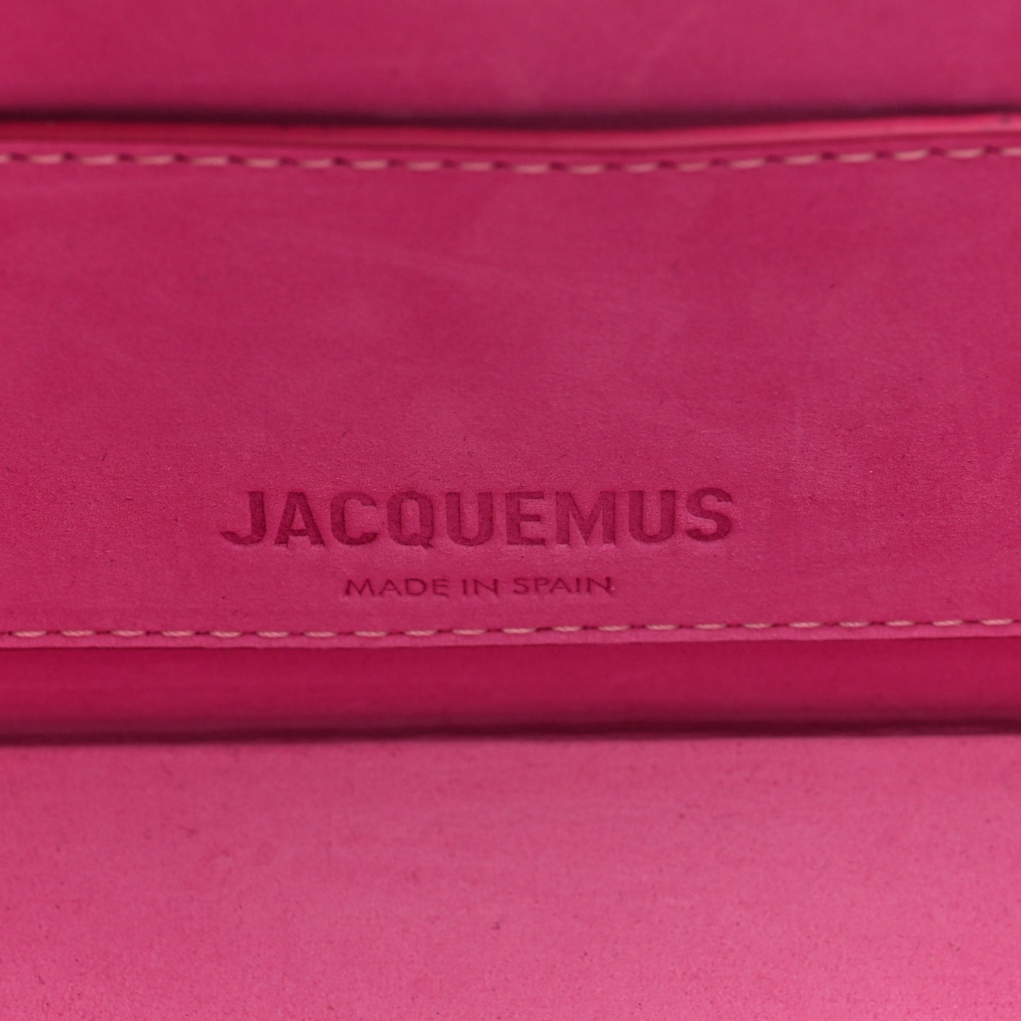 Nubuck Le Porte Top Handle Bag Pink