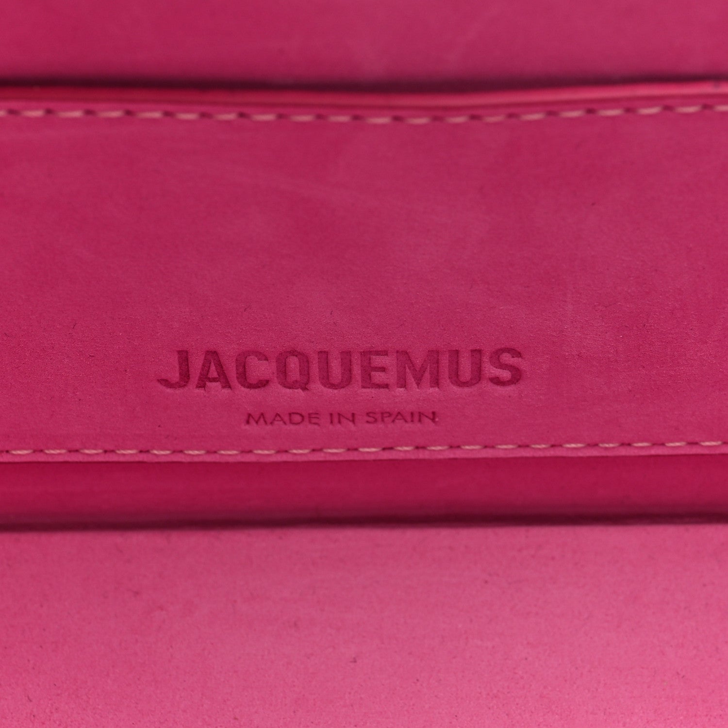 Jacquemus Nubuck Le Porte Top Handle Bag Pink 6 of 9