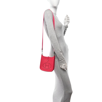 Hermes Taurillon Maurice Evelyne TPM Rose Mexico 2 of 12
