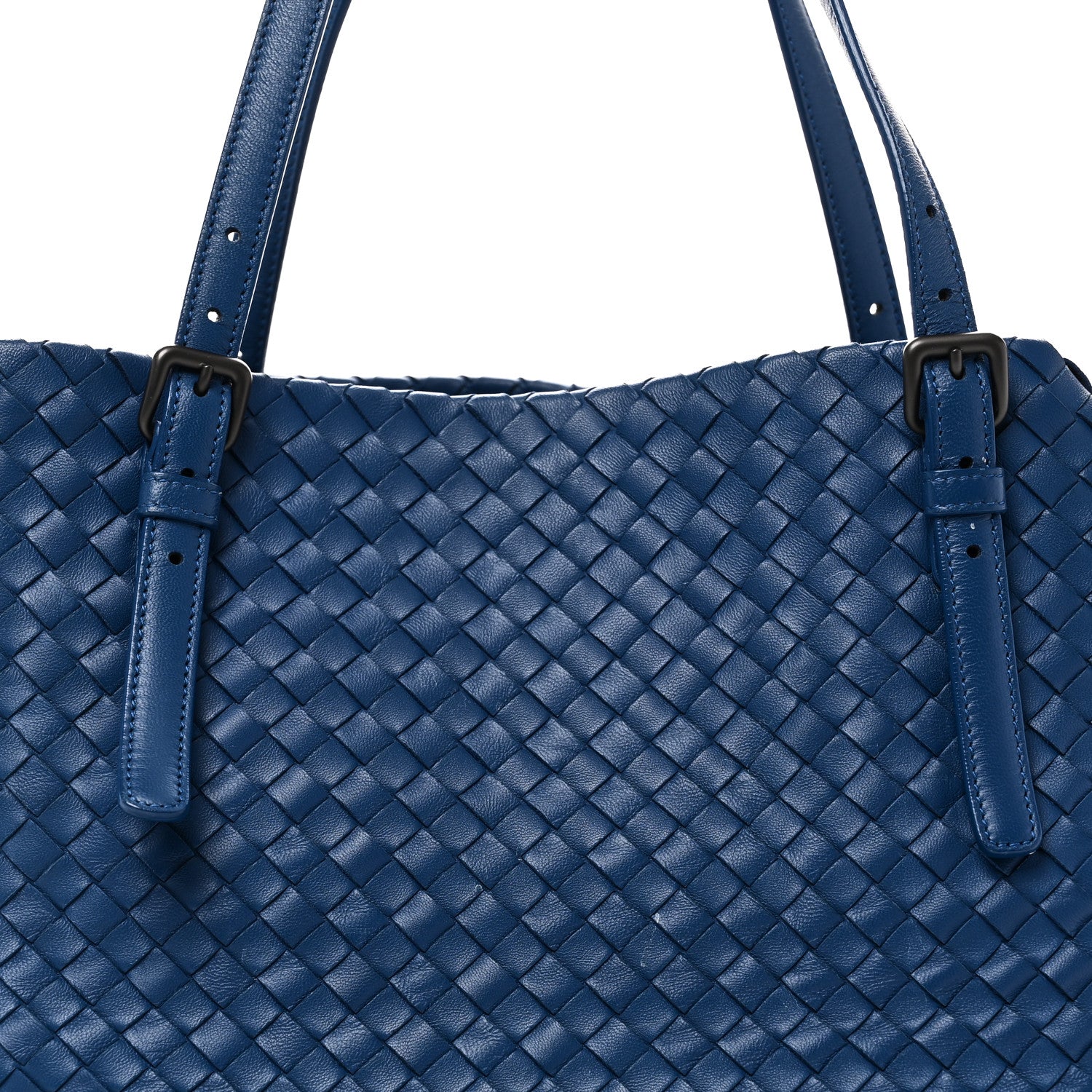 Bottega Veneta Nappa Intrecciato Medium Cesta Tote Cobalt 7 of 9