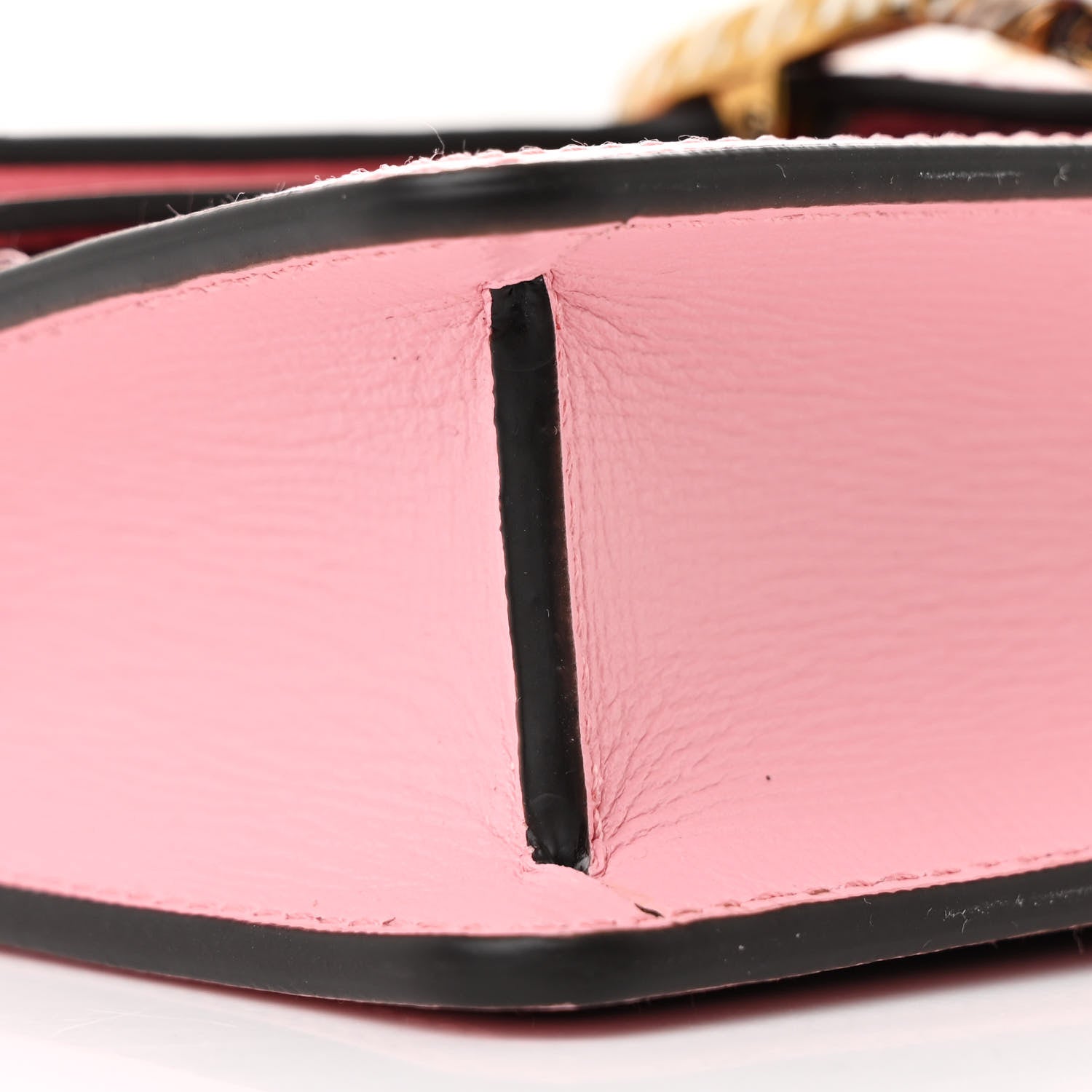 Gucci Azalea Calfskin Enamel Super Mini Dionysus Shoulder Bag New Cherry Red Wild Rose Off White 8 of 11