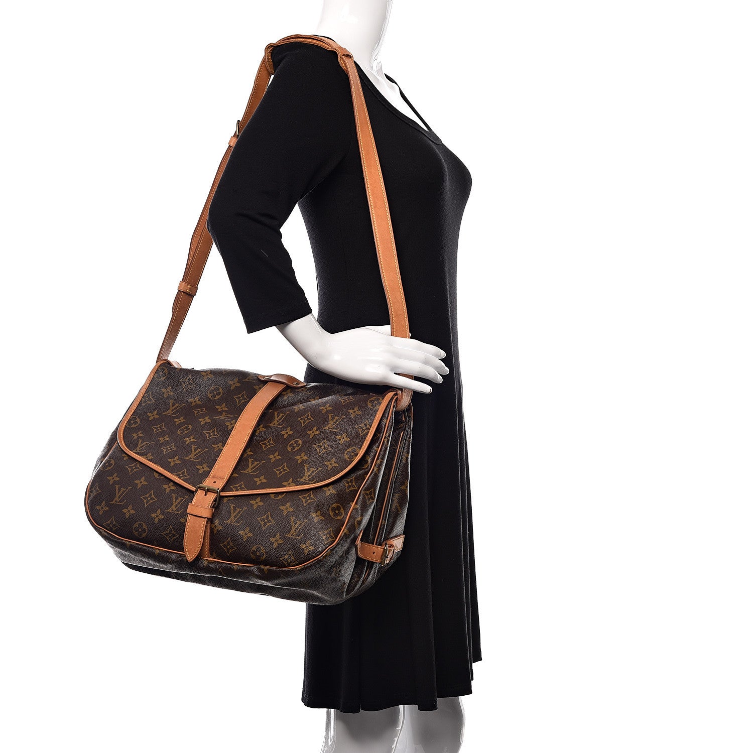 Louis Vuitton Monogram Saumur 35 2 of 14