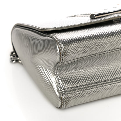 Louis Vuitton Epi Twist Shoulder Bag PM Argent 7 of 14