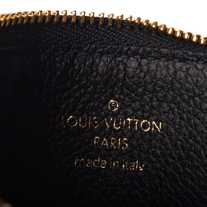 Louis Vuitton Empreinte Zipper Card Holder Black 7 of 8