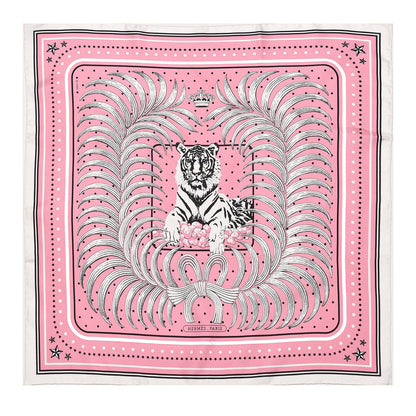 Hermes Silk Tigre Royal Bandana Scarf 55 1 of 6