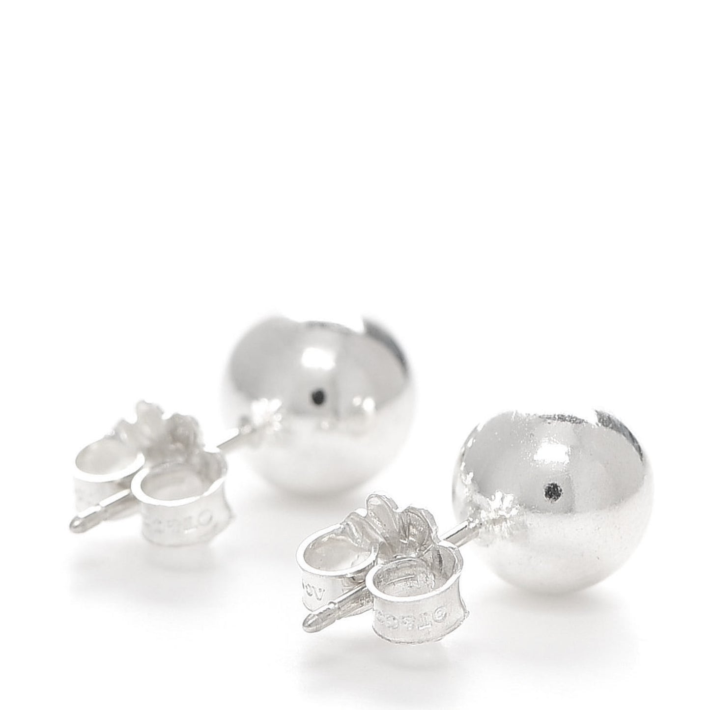 Sterling Silver 8mm HardWear Ball Earrings