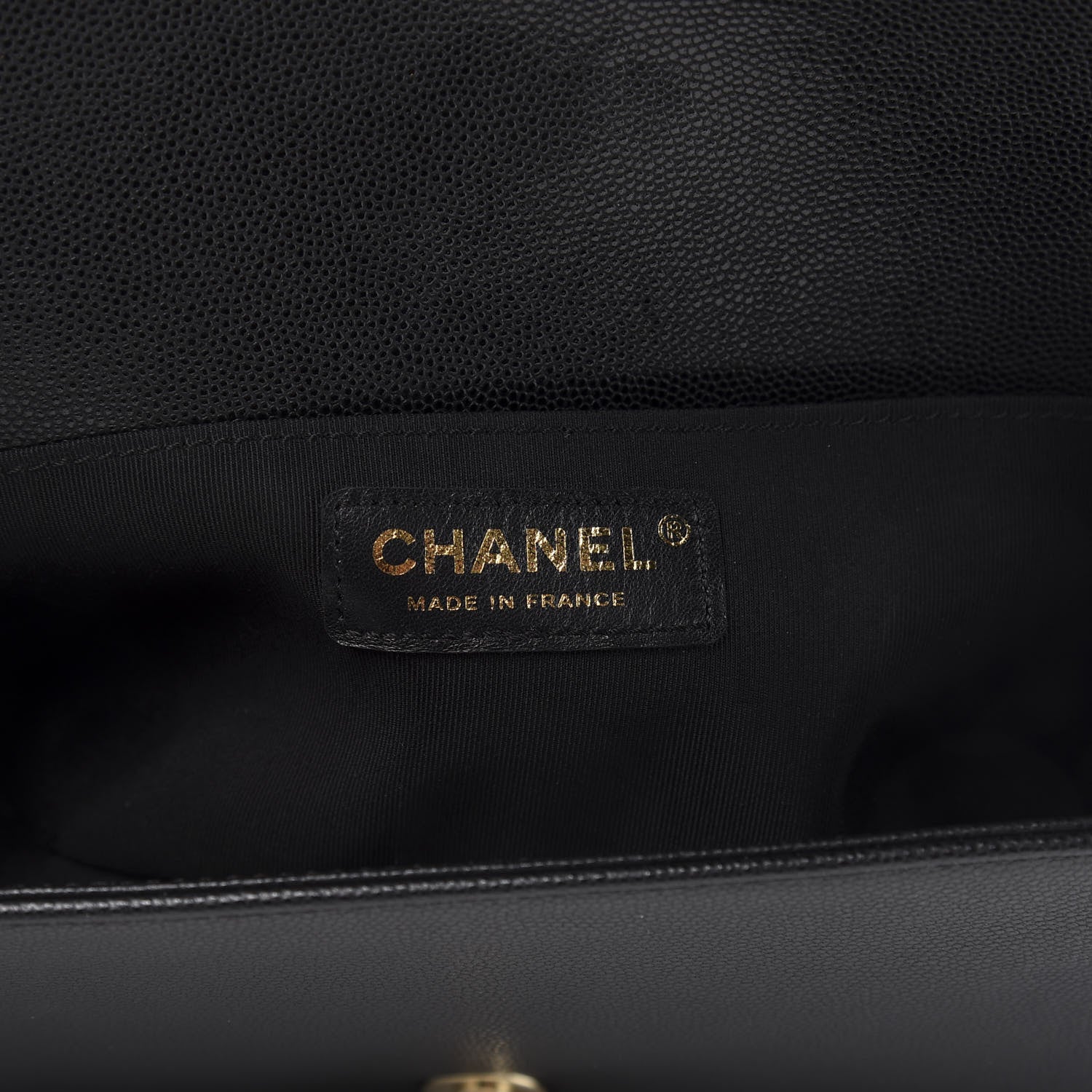 Chanel Caviar Quilted Medium Boy Flap Black 6 of 11
