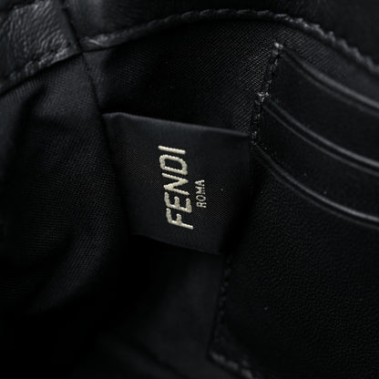 Fendi Nappa FF 1974 Embossed Mini Baguette Black 7 of 11