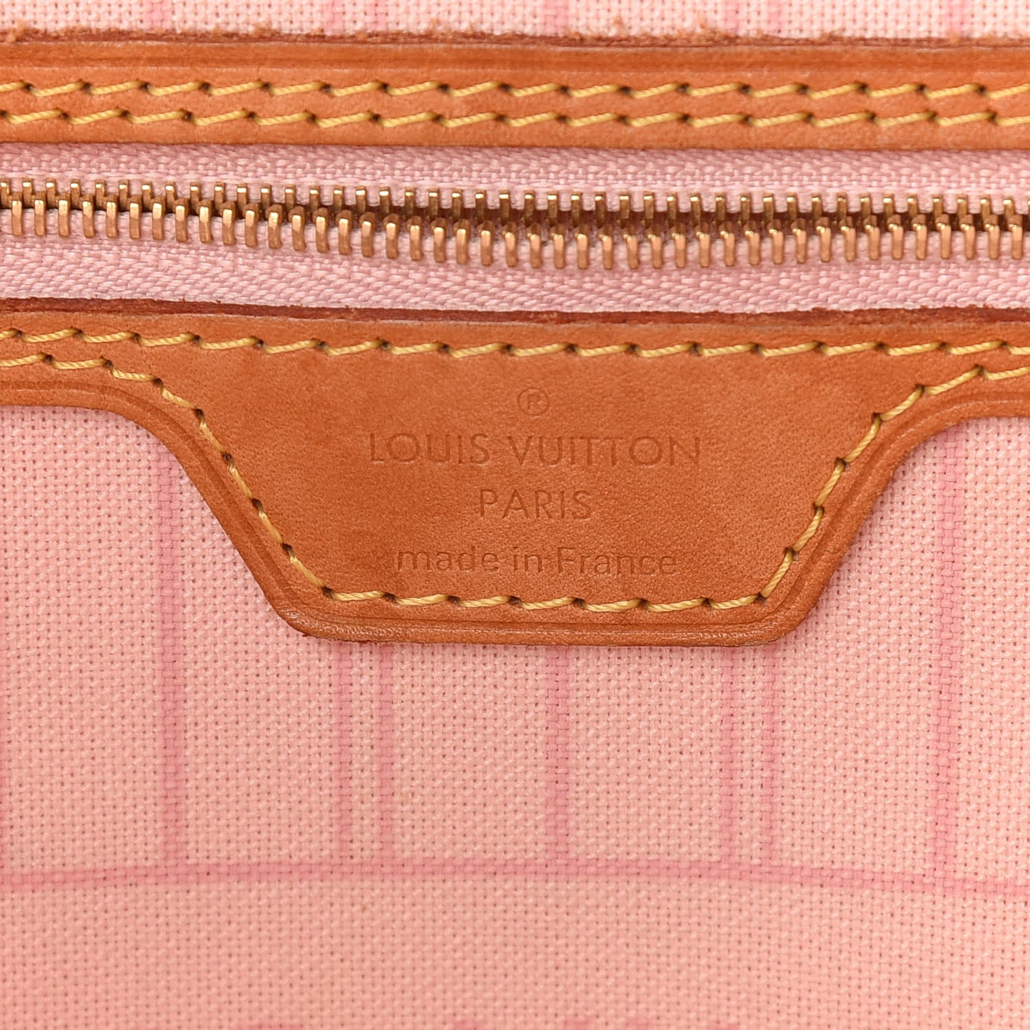 Damier Azur Neo Neverfull MM Rose Ballerine