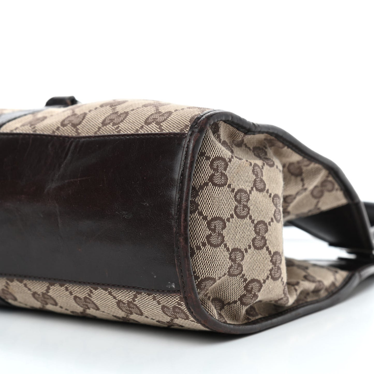 Monogram Small Bardot Bag Brown