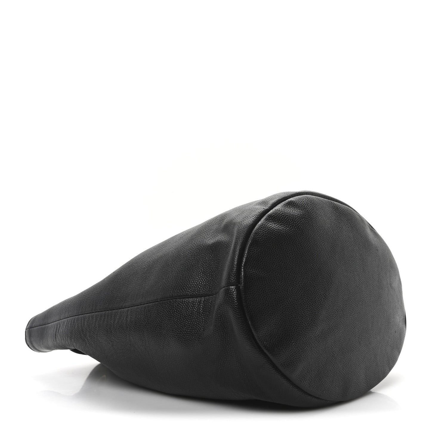 Caviar Deauville Drawstring Bucket Bag Black