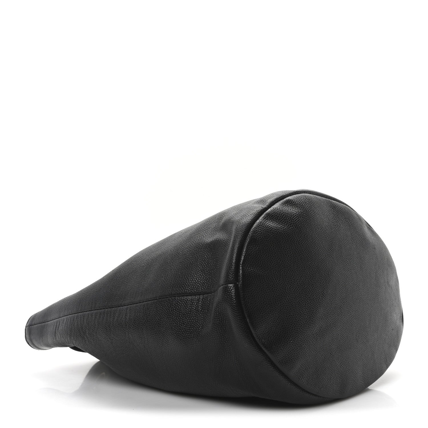 Chanel Caviar Deauville Drawstring Bucket Bag Black 4 of 10