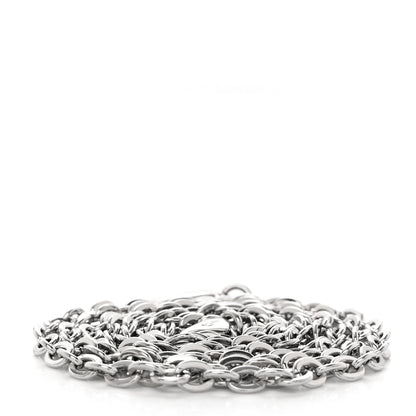 Louis Vuitton Felicie Chain Long Shoulder Strap Silver 2 of 4