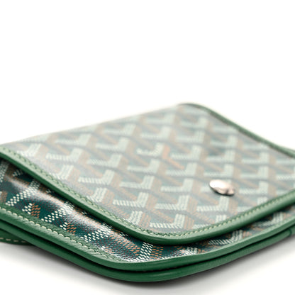 Goyard Goyardine Plumet Wallet Clutch Green 8 of 9