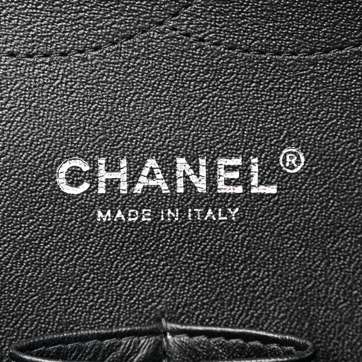 Chanel Lambskin Quilted Jumbo Double Flap So Black 6 of 15