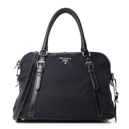 Prada Tessuto Nylon Soft Calf Tote 1 of 15