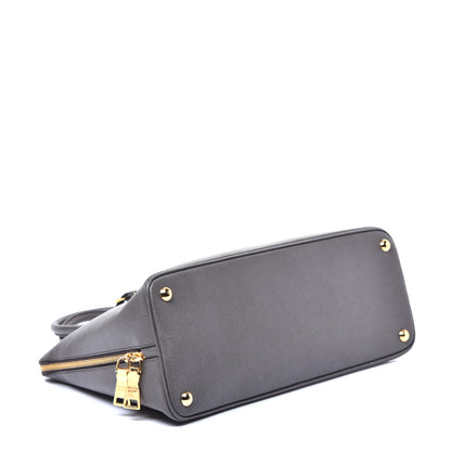 Prada Saffiano Lux Large Promenade Tote Grafite 4 of 8