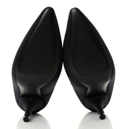 Balenciaga Spandex XL Pointed Toe 110mm Pumps 40.5 Black 5 of 14