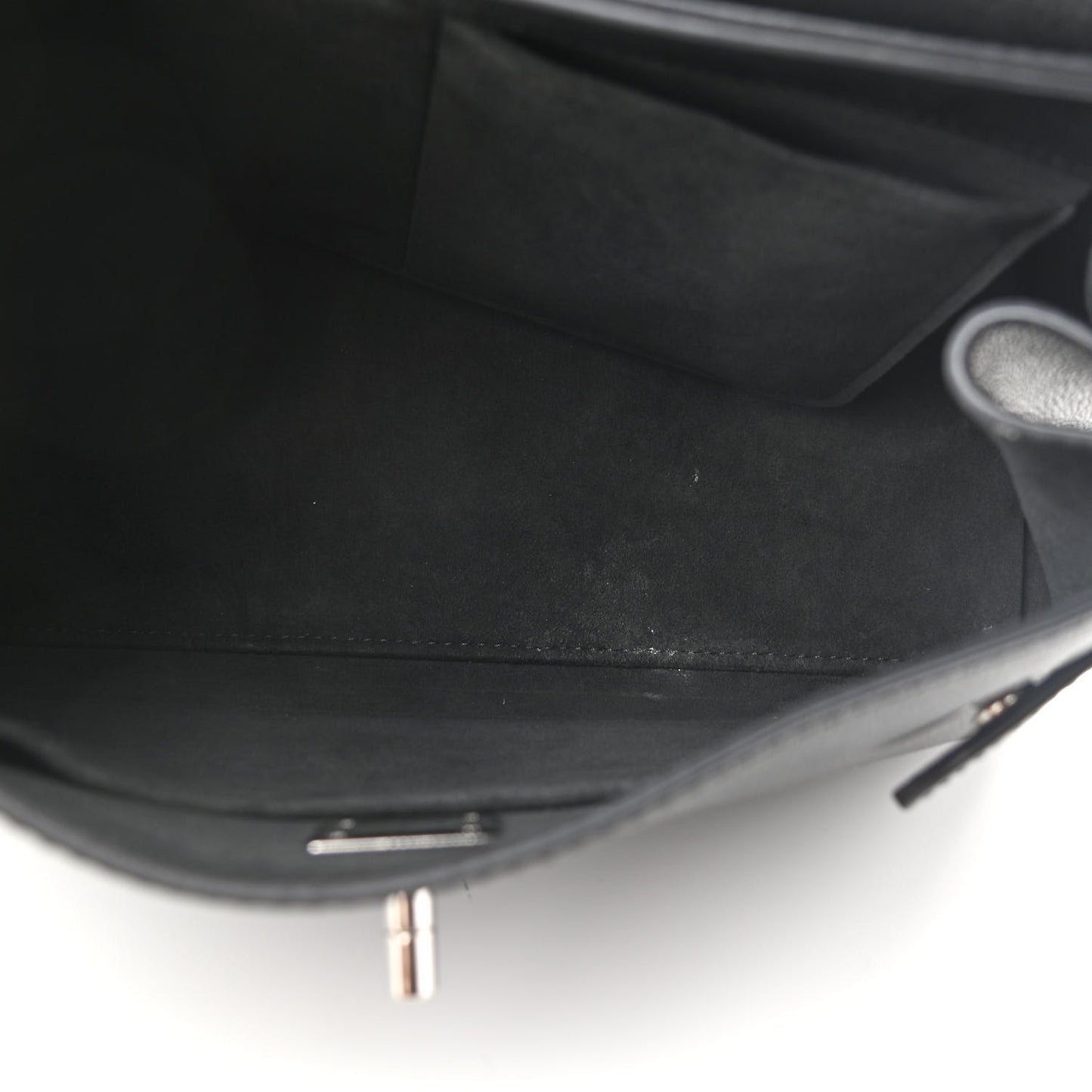 Soft Calfskin Lockme Ever MM Black