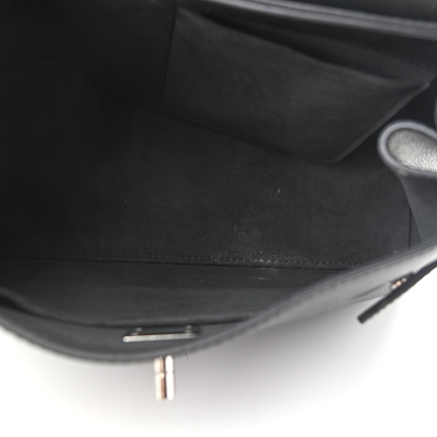 Louis Vuitton Soft Calfskin Lockme Ever MM Black 5 of 10