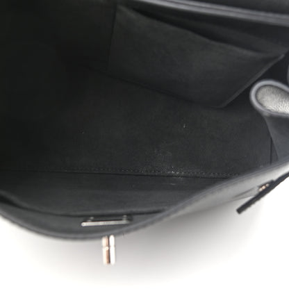 Louis Vuitton Soft Calfskin Lockme Ever MM Black 5 of 10