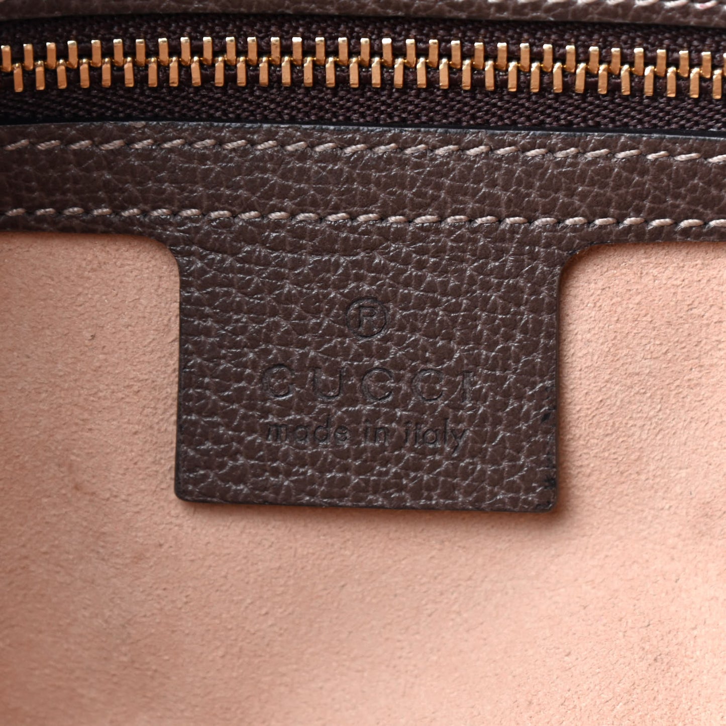 GG Supreme Monogram Web Small Ophidia Shoulder Bag Brown