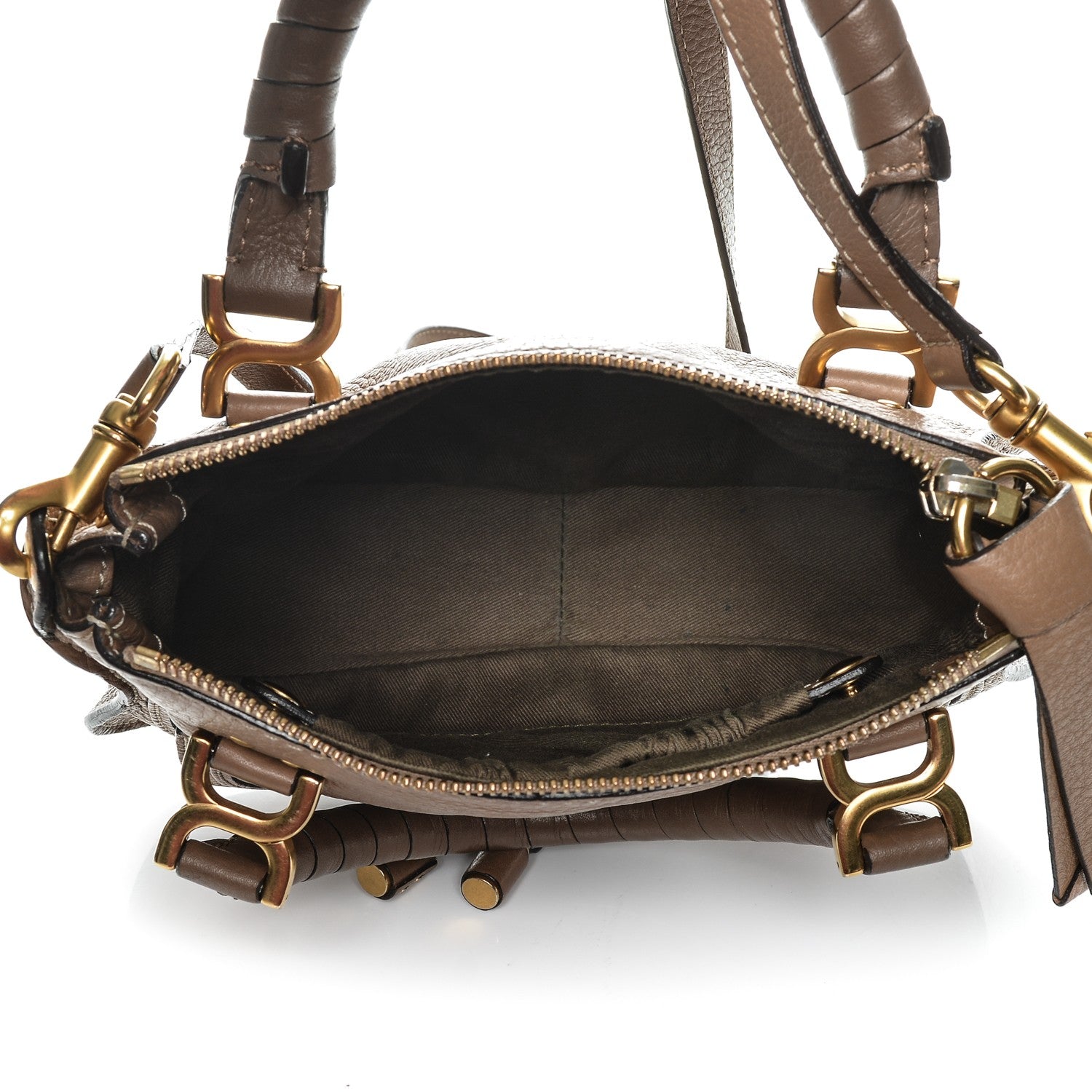 Chloe Calfskin Mini Marcie Satchel Nut 5 of 8