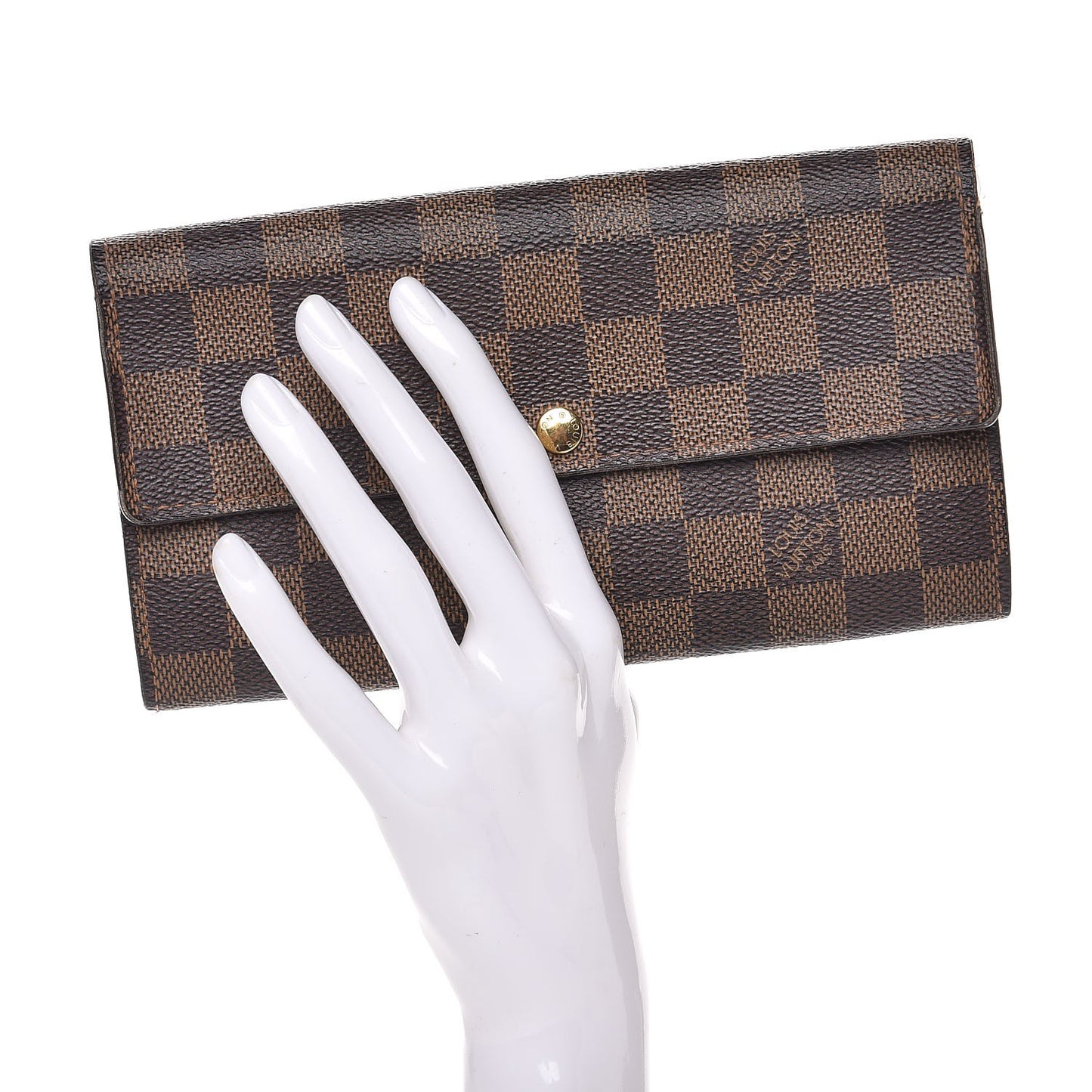 Damier Ebene Sarah Wallet