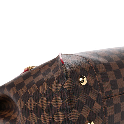 Louis Vuitton Damier Ebene Caissa Hobo Cherry 9 of 18